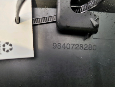 Bandeau de porte arrière gauche - Peugeot 408 - Noir - 98407282XT - K0-9512Y