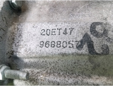 Gearbox type 20ET47 - Peugeot 208 I PH.2 - I0-1616E