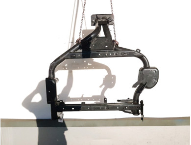 Rear axle sub frame - Peugeot PARTNER II PH.3 - 9678765780 - J0-8316E