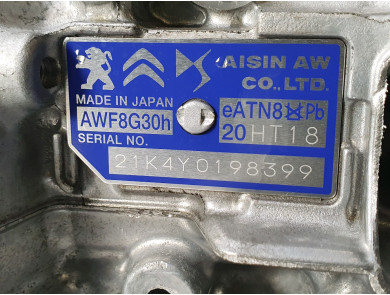 Boîte de vitesses type 20HT18 - Citroen C5 X - V1-1737B