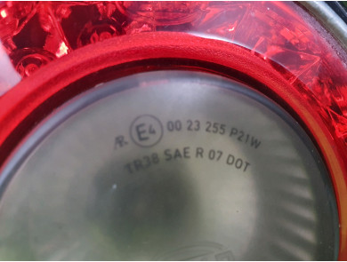 Left rear light - Bolloré BLUECAR - GPA-24-0032977 - G0-8580X