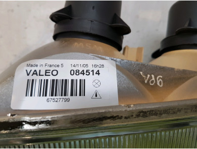 Left headlight used - Citroen ZX - 95656541