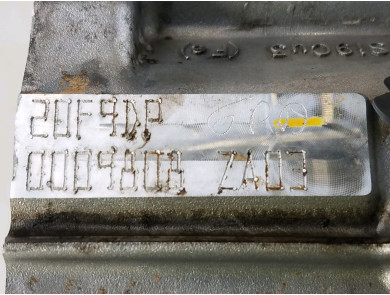 Gearbox type 20F9DP - Peugeot 208 II PH.1 - J0-2073Y