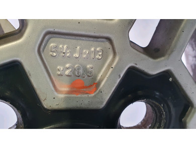 Alloy wheel - Ford CAPRI - GPA-25-0042572 - S1-2376A