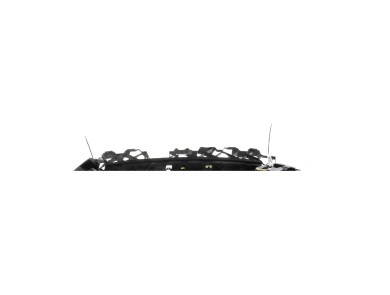 Rear bumper support set - Citroen C4 III PH.1 - Gris Fonce - 9831818980 - G1-7132H