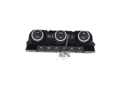Heating control panel - Skoda OCTAVIA III PH.1 - 5E0907044AHYMS - U0-8954H
