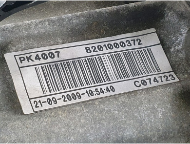 Gearbox type PK4007 - Renault LAGUNA III PH.1 - L2-2024F
