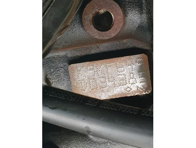 Engine type K9K647 - Renault GRAND SCENIC IV - E1-4739M