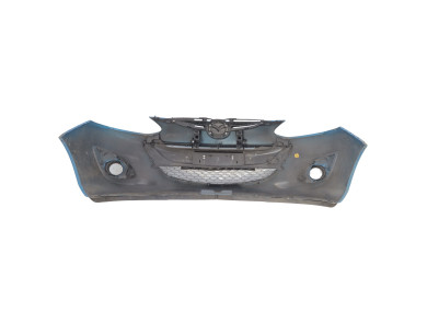 Front bumper - Mazda MAZDA 2 II PH.2 - Bleu Fonce - DR6150031E8P - Y1-4943K