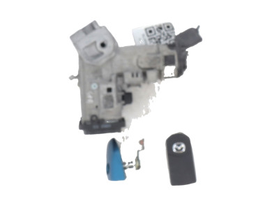 Steering lock and door key cylinders kit used - Mazda MAZDA 2 - DF7309010L