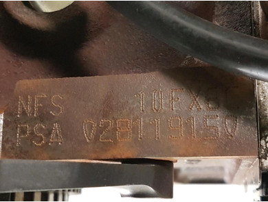 Engine type NFS - Citroen C2 - Z2-0378J