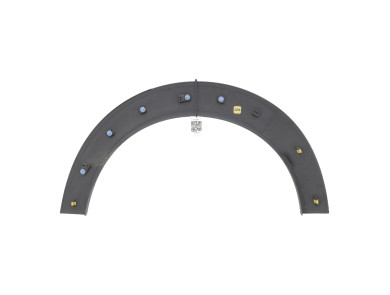 Élargisseur d'aile arrière droit - Citroen C4 CACTUS PH.1 - Blanc - 98015543XT - T0-6824C