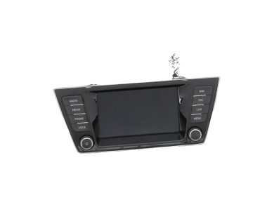 Multifunction screen - Skoda FABIA III PH.1 - 6V0919604C - F0-7603Q