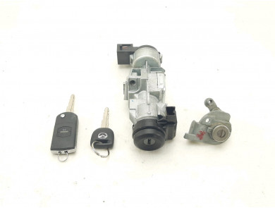 Steering lock and door key cylinders kit used - Mazda MAZDA 5 - CC6409010D