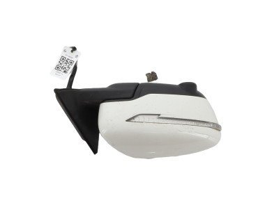 Right wing mirror - Nissan X-TRAIL III PH.1 - Blanc - 96301-4CC8A- V1-0942C