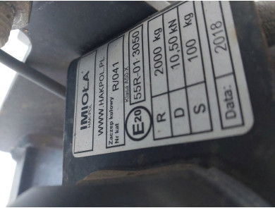 Attelage - Renault KOLEOS I PH.1 - Noir - G1716 - A0-5062L