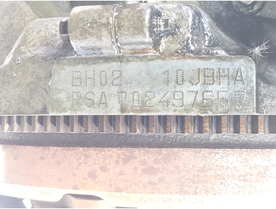 Moteur type BH02 - Citroen C-ELYSEE PH.1 - Q0-8627N