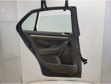 Rear left door - Volkswagen JETTA III - Bleu Fonce - 1K5833301Q - E1-4570V