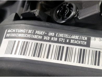 Engine type DGDA - Volkswagen TOURAN III - X0-1492S