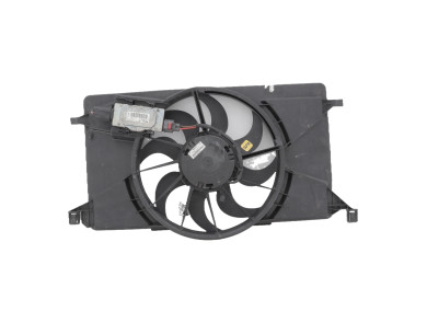 Radiator fan + mounting used - Ford C-MAX - 1873984