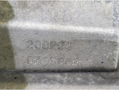 Gearbox type 20DP29 - Citroen XSARA PICASSO - T1-1804H
