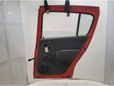 Porte arrière droite - Dacia SANDERO I - Rouge Fonce - 821006948R - A1-7529J