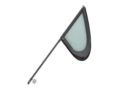 Left front side glass - Peugeot 207 - Blanc - 9201J1 - I0-2881Z