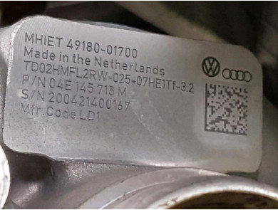 Engine type DGEA - Audi Q3 II - F1-5738I
