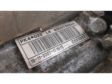 Gearbox type PK4022 - Renault SCENIC II PH.2 - B2-0062K