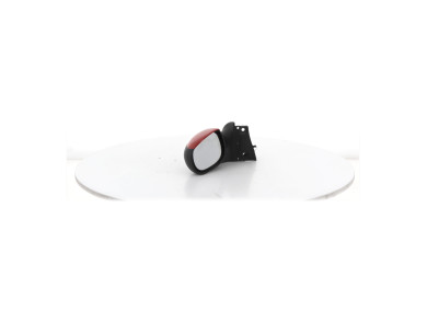 Left wing mirror - Peugeot 1007 - Rouge Fonce - 8153WQ - G1-6743L