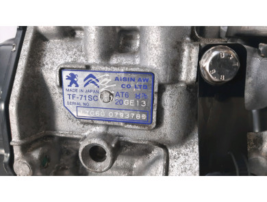 Gearbox type 20GE13 - Peugeot 2008 I PH.2 - S0-9786H