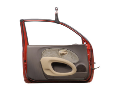 Porte gauche (3 portes) - Nissan MICRA III PH.3 - Rouge Fonce - 80101AX630 - P1-5588V