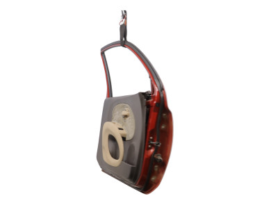 Left door (3-door models only) - Nissan MICRA III PH.3 - Rouge Fonce - 80101AX630 - P1-5588V