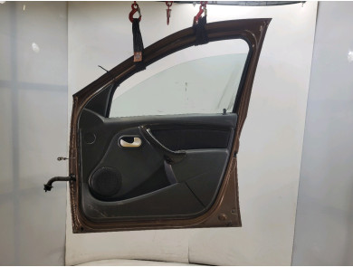Right front door - Dacia DUSTER I PH.1 - Marron Fonce - 801007358R - Q1-5464F