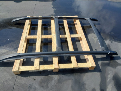 Roof rails - Hyundai SANTA FE II PH.1 - Noir - 872702B1002J - W1-4590P