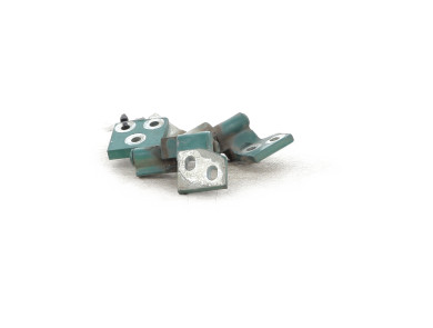 Left swing door upper hinge - Peugeot PARTNER FOURGON I PH.2 - Vert Clair - 0000871768 - K0-3428P