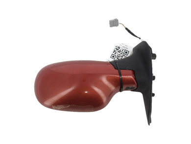 Left wing mirror - Nissan MICRA III PH.3 - Rouge Fonce - 96302-AX90C- C1-6838B