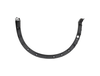 Left rear fender flare - Volkswagen TIGUAN III - Noir - 5718538179B9 - B0-4264X