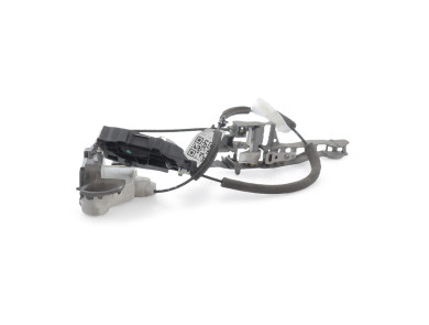 Left door lock - Citroen DS3 I PH.1 - Blanc - 9800625280 - V1-7287I