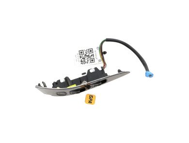 Left window-lift switch panel - Mercedes CLASSE C II PH.2 - 20382106799116 - H1-6962E