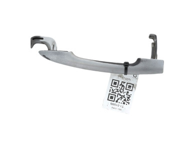 Exterior door handle left - Renault CLIO III PH.2 - Noir - 7701478160 - T1-5198N