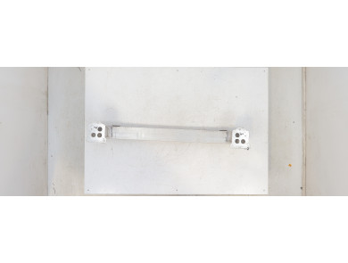 Front bumper reinforcement bar - Citroen C3 PICASSO PH.1 - Gris Clair - 0000742246 - G1-3738Z