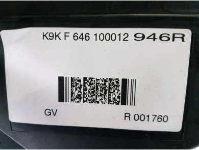 Engine type K9K646 - Renault CLIO ESTATE IV PH.2 - V1-7193L
