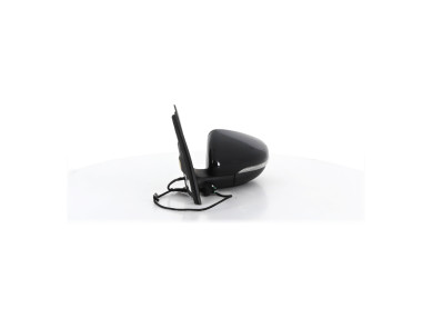 Left wing mirror - Volkswagen GOLF VI - Noir - 5K0857507AD9B9 - T1-6432J