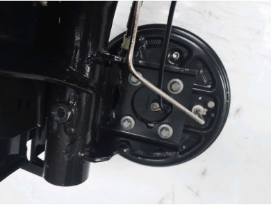 Rear axle - Dacia SANDERO III PH.1 - 555019781R - S1-6690G