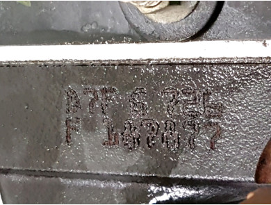 Engine type D7F726 - Renault CLIO II PH.2 - G1-6810W
