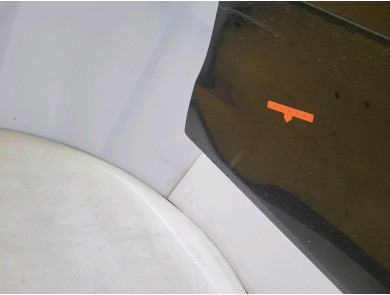 Right front door - Volkswagen POLO IV PH.2 - Noir - 6Q4831056P - I1-2237Z