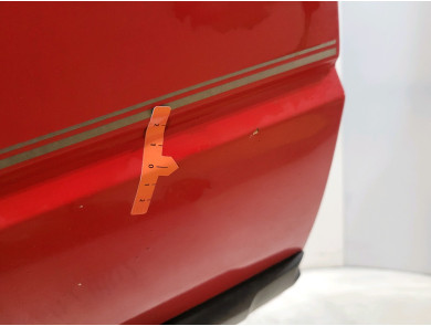 Right rear door - Volkswagen GOLF II - 193833052B - B1-4374A