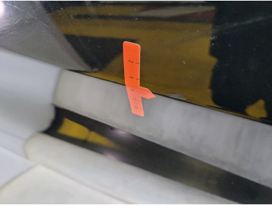 Right rear door - Peugeot 308 II PH.1 - Noir - 9802165580 - G1-1247I