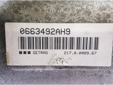 Gearbox type GETRAG-APX - BMW SERIE 3 V PH.2 - E0-8246U